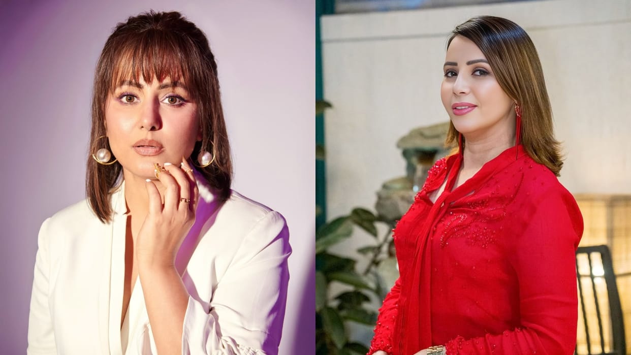 Rozlyn khan again questions hina khan cancer treatment actress alleges her for bribing doctor