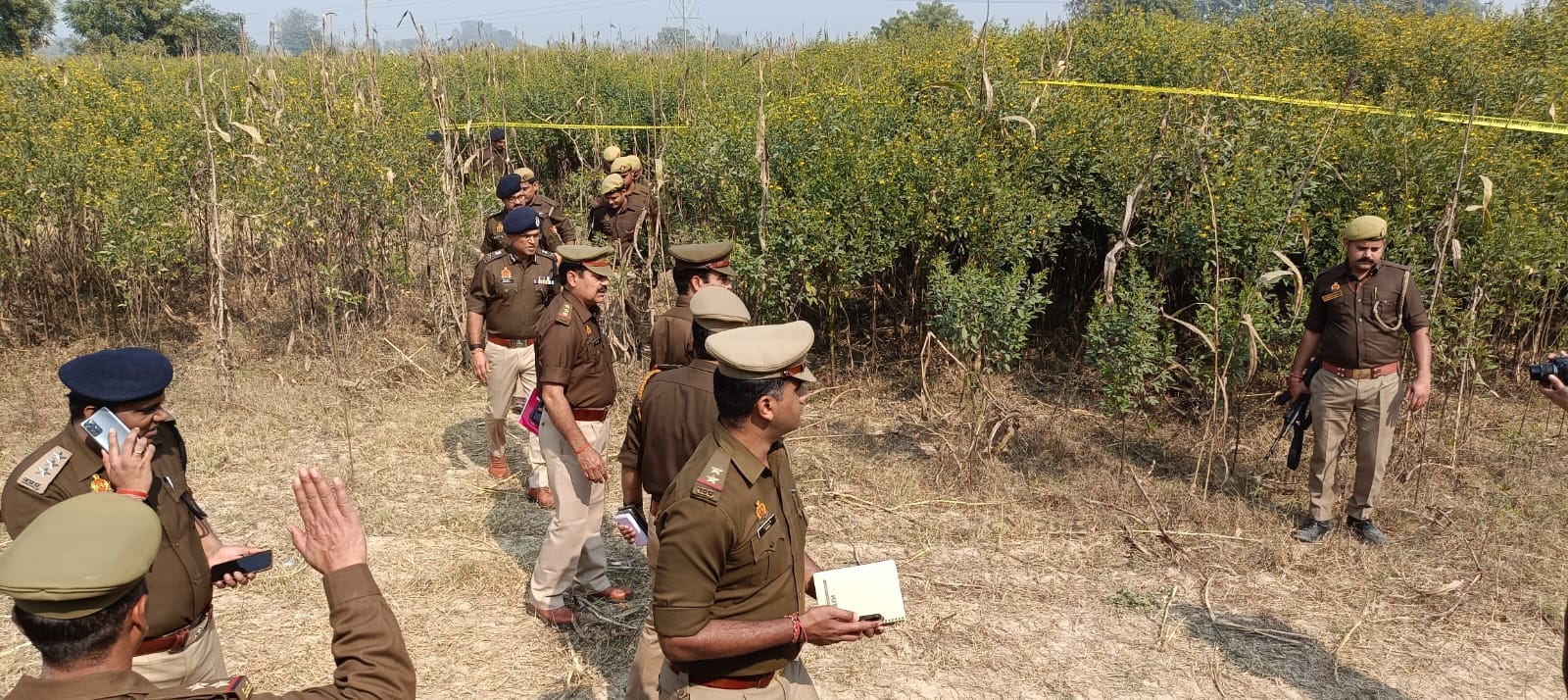Murder Of Guard There was dispute with accused a few days ago suspicion of murder due to illicit relationship