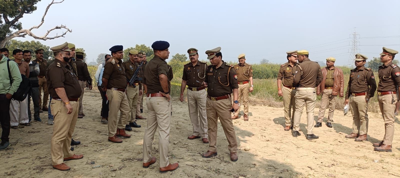 Murder Of Guard There was dispute with accused a few days ago suspicion of murder due to illicit relationship