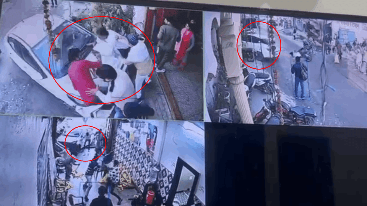 Delhi Accident Car enters office of independent candidate from Mundka, Ramveer Shaukeen