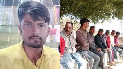 dead body of young man thrown into drain 400 meters away from his house after murdered in sonbhadra