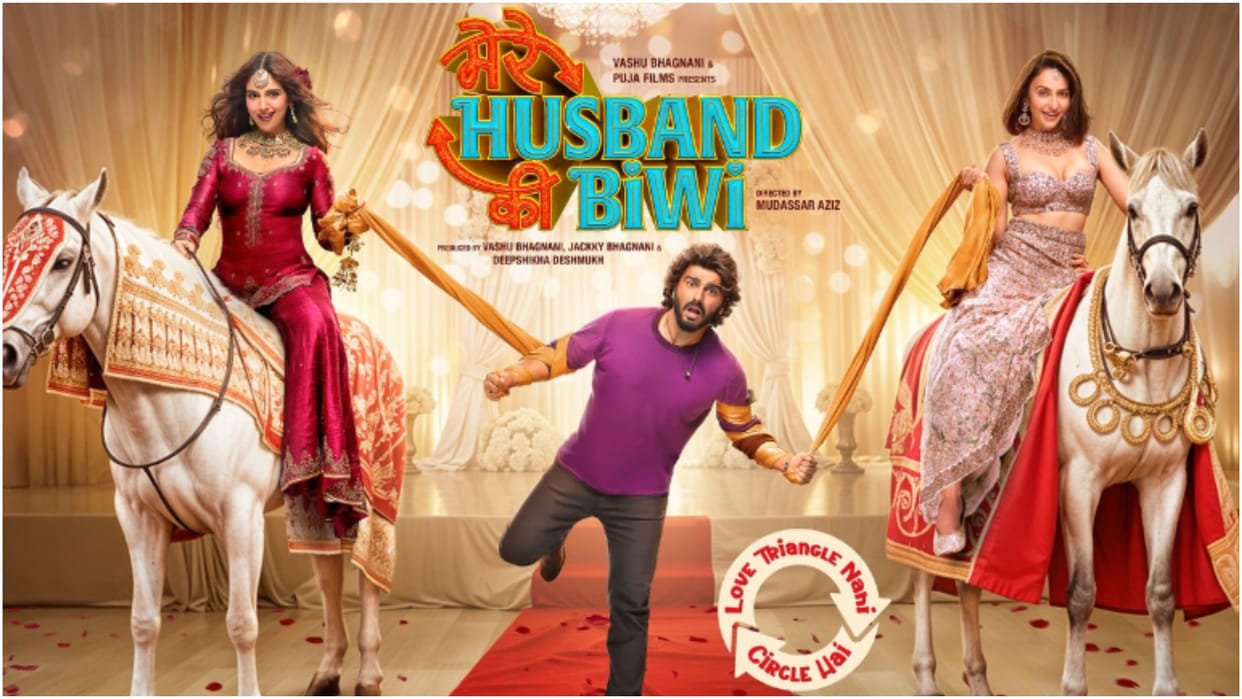 Arjun Kapoor Bhumi Pednekar Rakul Movie Mere Husband Ki Biwi Poster Out Know About Release date