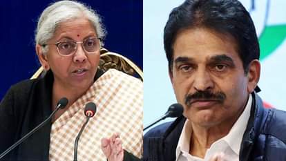 वित्त मंत्री निर्मला सीतारमण, कांग्रेस महासचिव केसी वेणुगोपाल