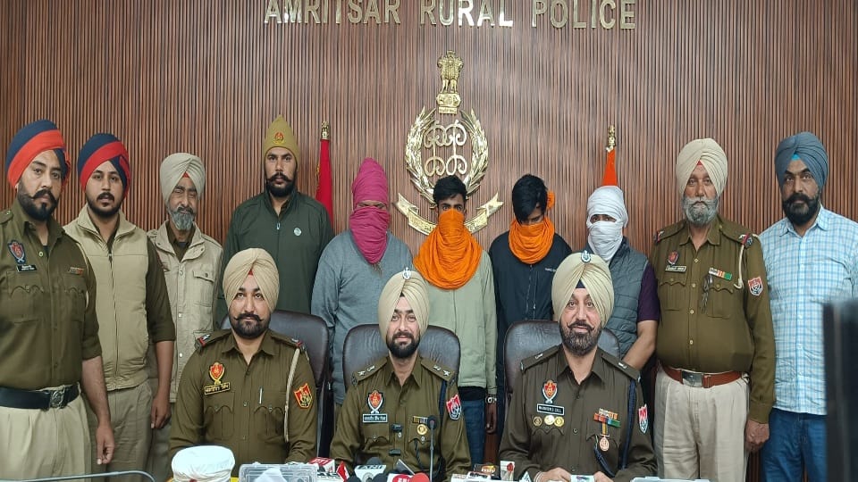 Four members of terrorist Jeevan Fauji gang arrested in Amritsar