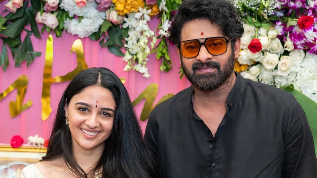 Prabhas Salaar 2 actor treat Imanvi shares delicious food says THANK YOU The RajaSaab