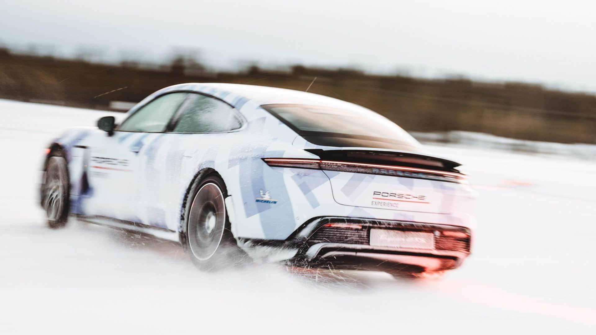 Porsche Taycan GTS set new Guinness World Record for Longest continuous drift on ice by an electric vehicle