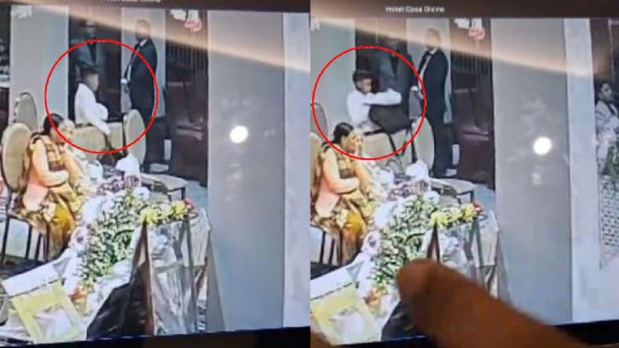 bag full of money stolen during Tilak ceremony in hotel thief caught on cctv in bareilly