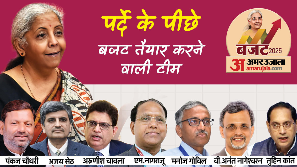 Union Budget 2025 Finance Minister Nirmala Sitharaman and Team India Budget from CEA to Secretaries