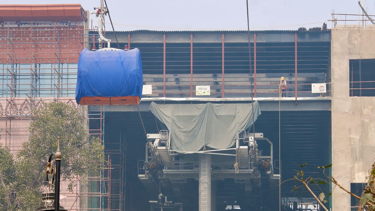 Testing of first phase of ropeway construction in Varanasi will be completed this month