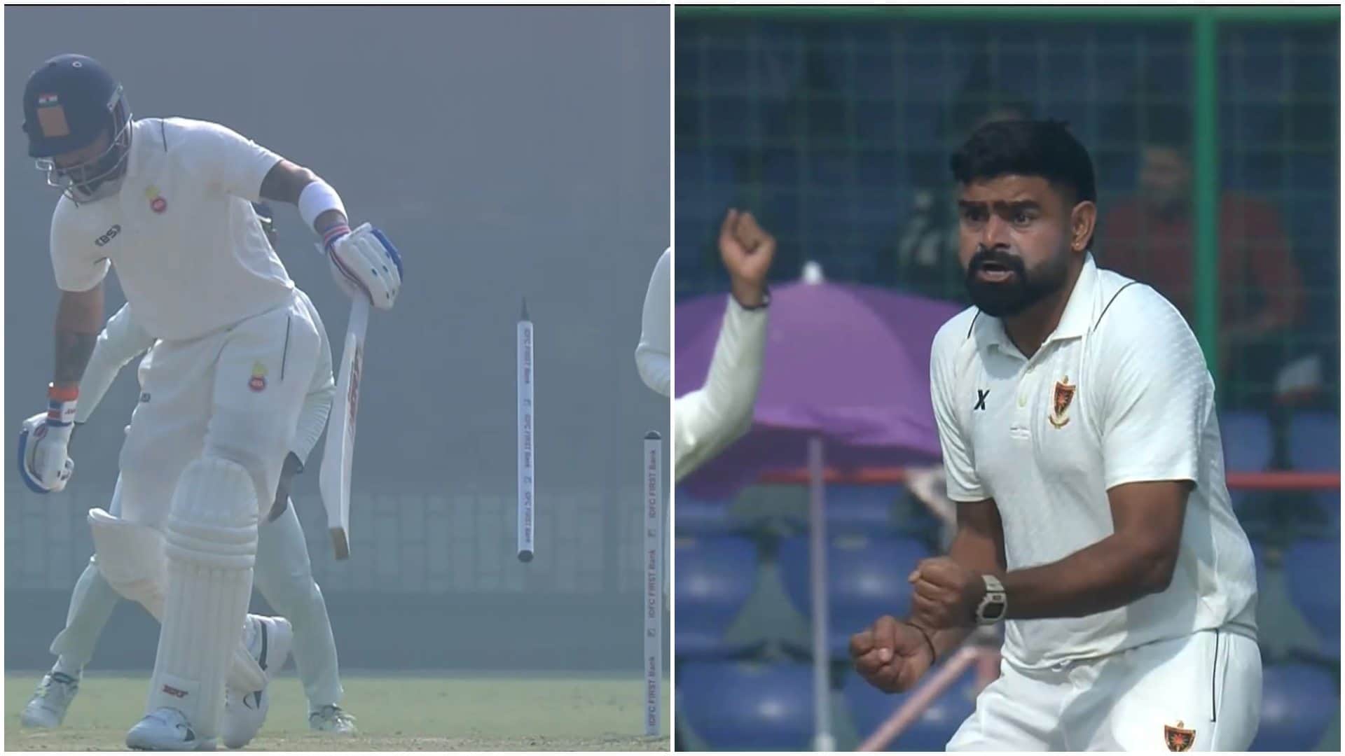 Who is Himanshu Sangwan who plays for Railways? Made headlines by dismissing Virat Kohli in Ranji Trophy