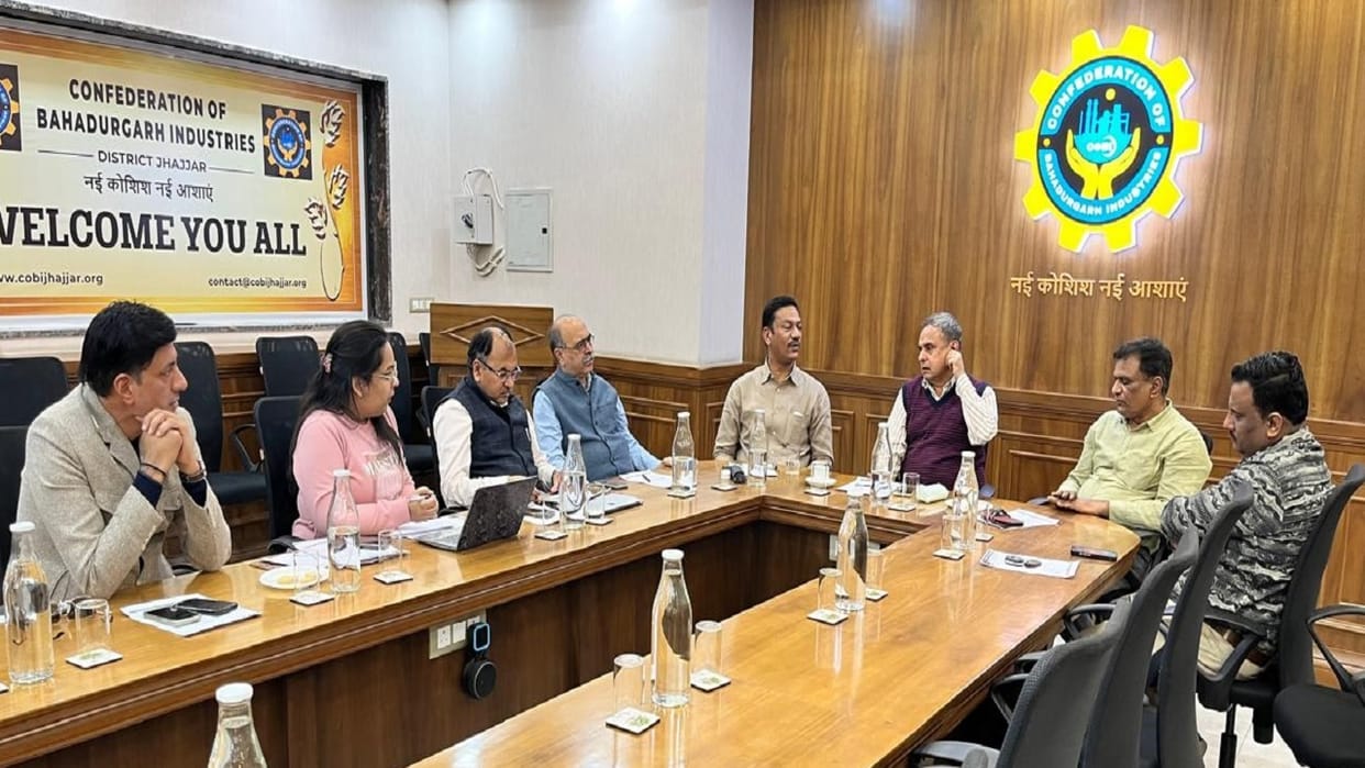 Industrialists praised budget of Central Government, hope for development of industrial area of Bahadurgarh