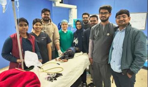Peanut peel stuck in baby's windpipe doctors did bronchoscopy