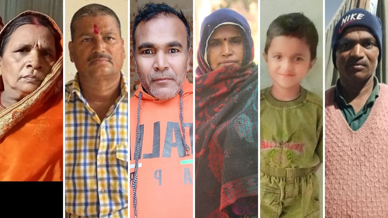 Ghazipur road accident Eight dead bodies kept in four ambulances post mortem went for hours