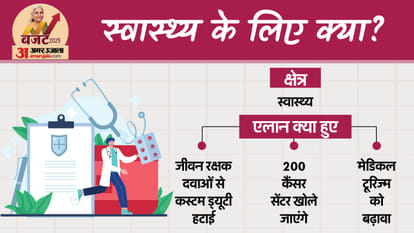 Union Budget 2026 India key announcement for health sector and pharmaceutical industry