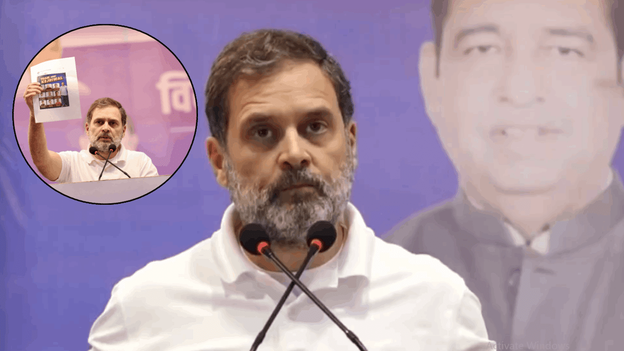 delhi election 2025 Rahul Gandhi attack on pm Modi, BJP and RSS in Sadar Bazar