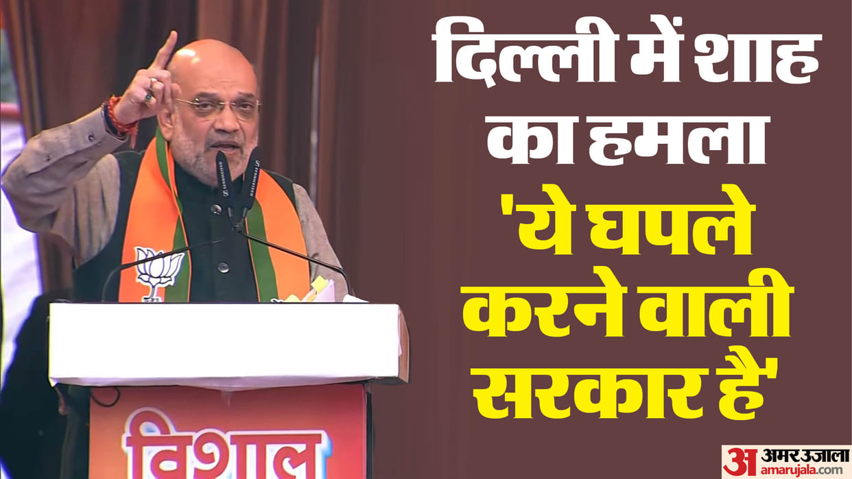 home minister amit Shah said There is 3G government in Delhi in Mustafabad rally