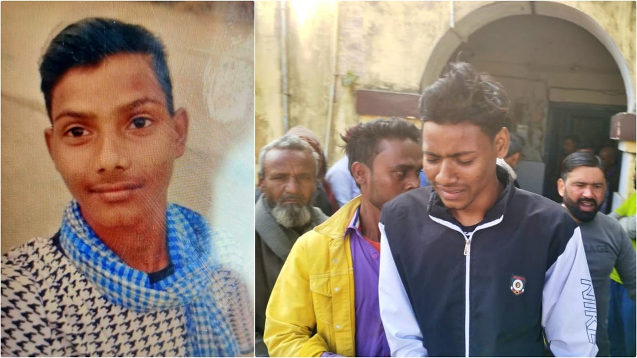 Muzaffarpur News: 3 youths going to buy idol ran away after seeing police, one died after colliding with auto