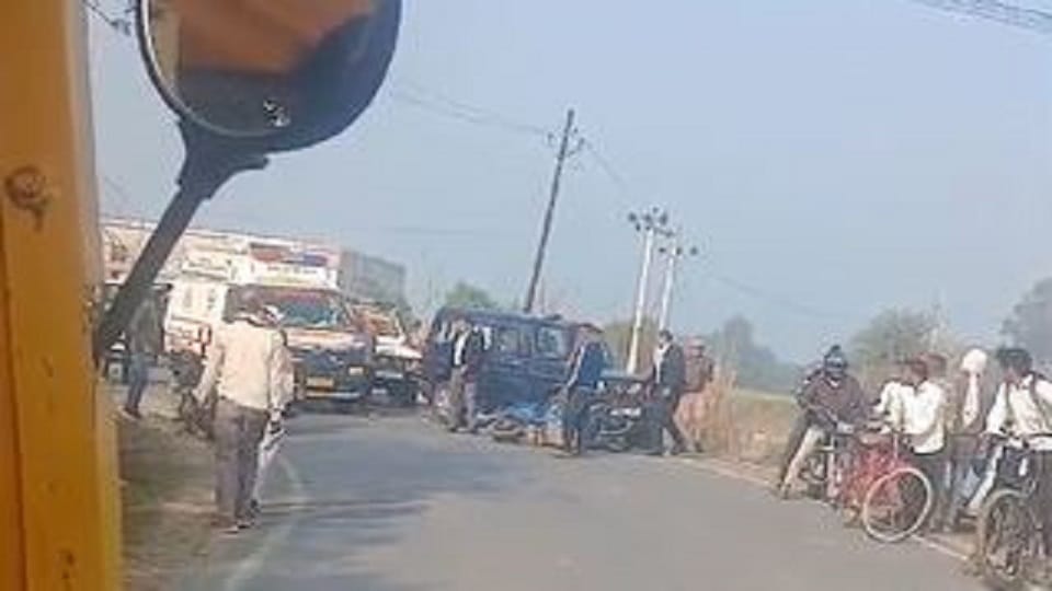 Teacher riding scooter collides with vehicle of Tourism Minister Jaiveer Singh's convoy admitted to hospital