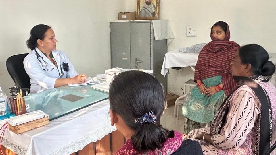 Punjab Doctors from rural areas protest, work wearing black badges