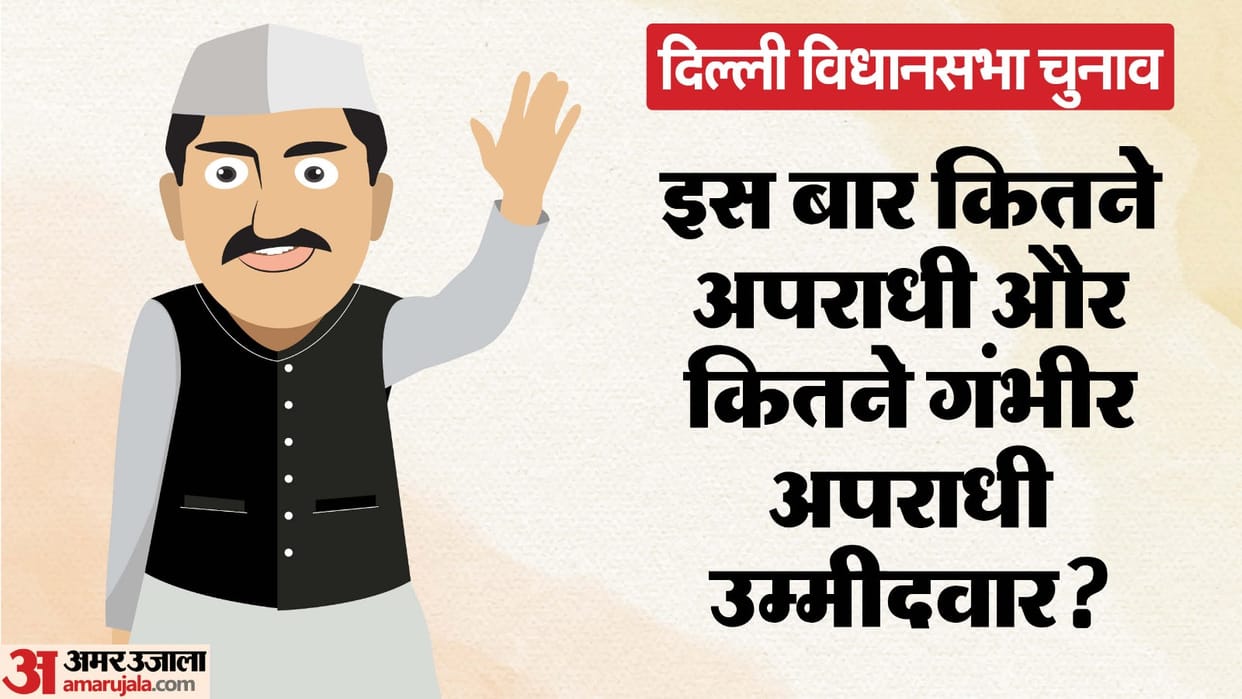 Delhi Election 19 percent candidates with criminal and 12 percent serious criminal background