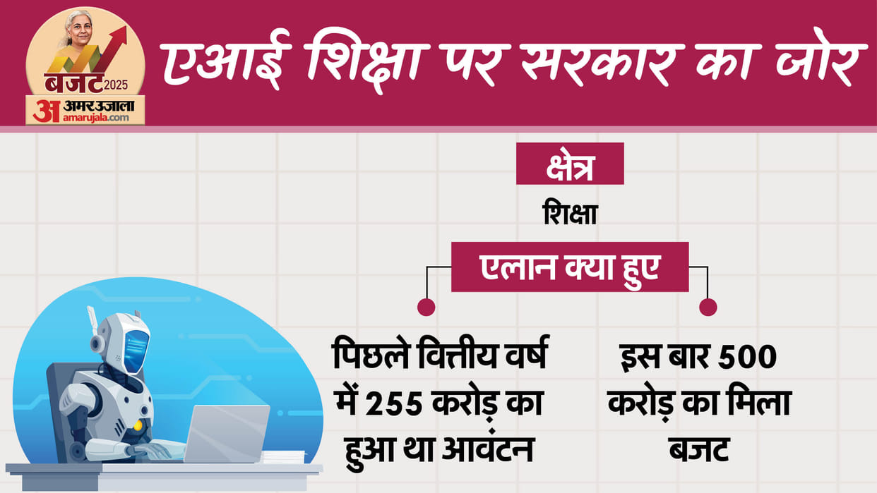 Budget 2025: Government is focusing on AI education, Rs 500 crore was allocated for this financial year