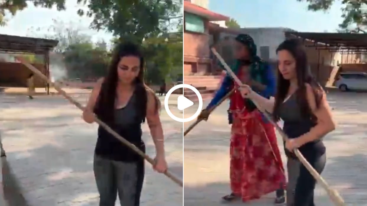 Turkish tourist staying in five star hotel had to sweep in India video went viral