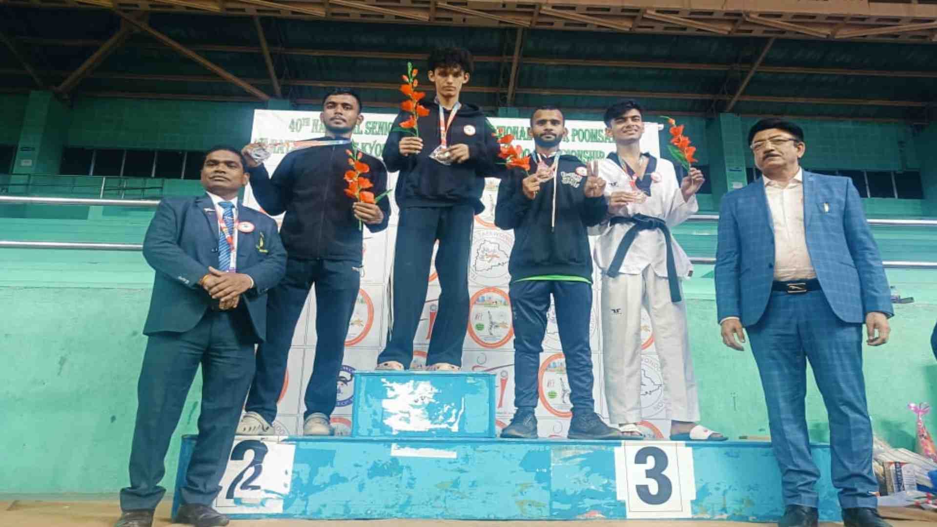 Bihar News: 40th Senior National Taekwondo Championship Ankit Kumar won bronze medal