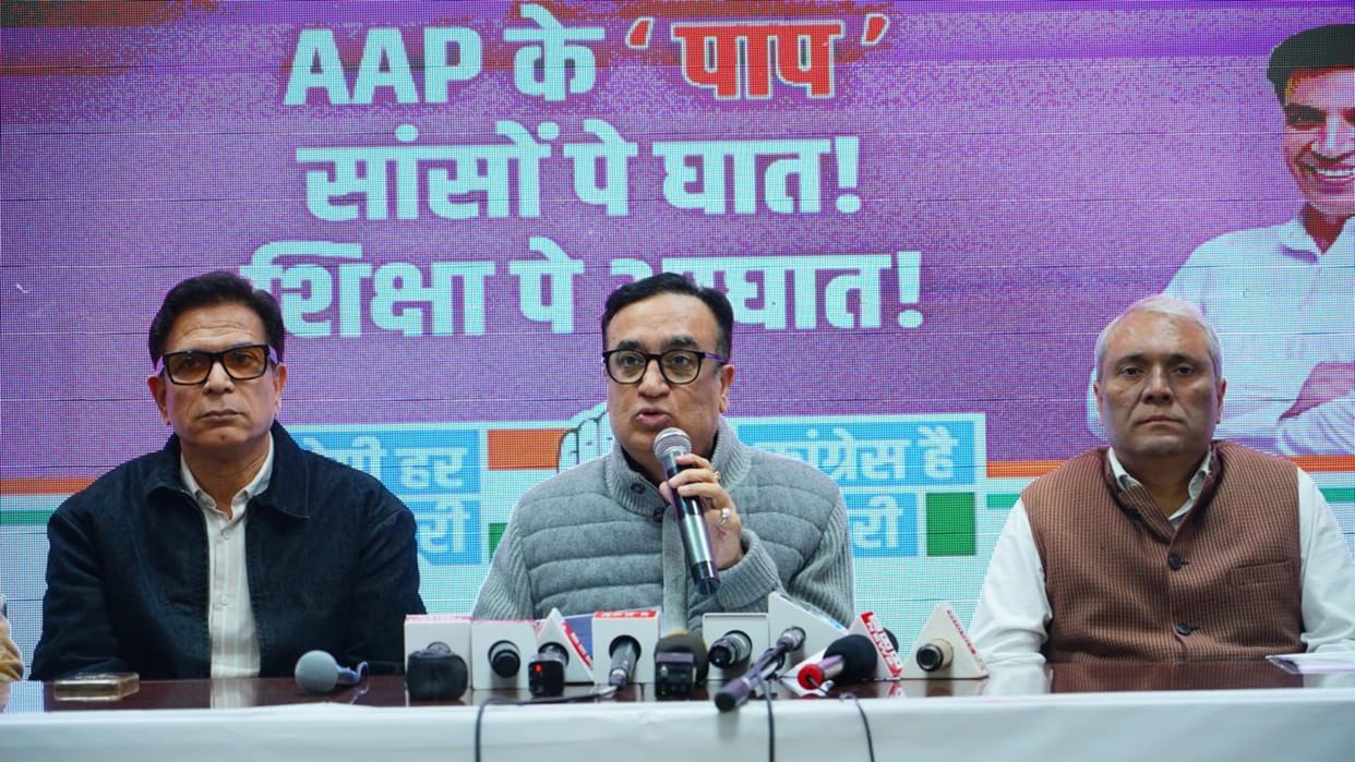 During Kejriwal tenure children in government schools decreased increased in private schools claims congress