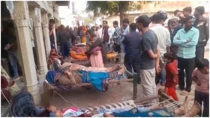 Bharatpur News: More than 90 people suddenly fall ill in Ghazipur village of Bharatpur