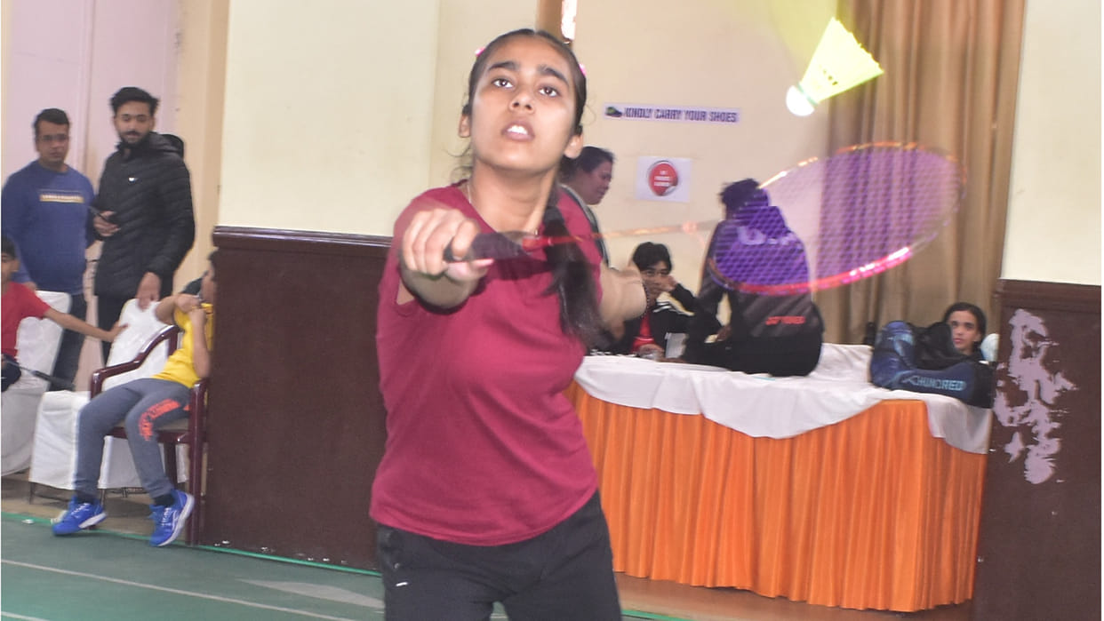 In Gorakhpur, Badminton: Anshuman and Raunak in final in Under-9
