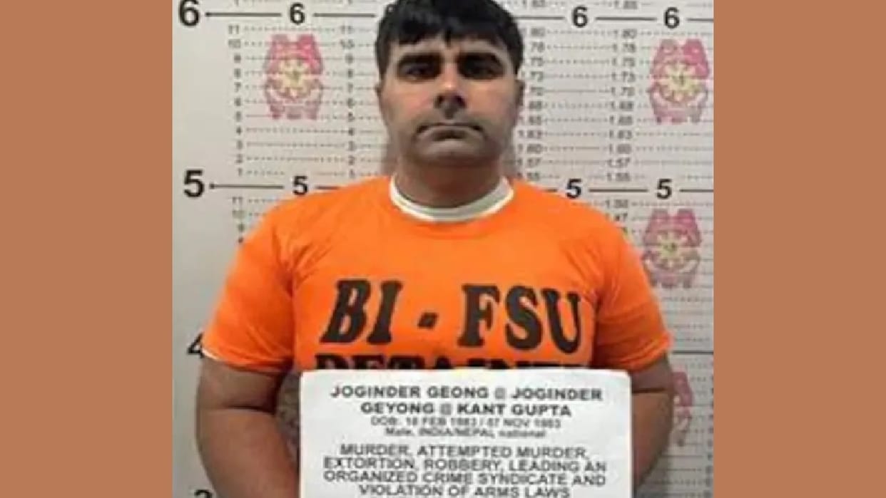 Four states looking for Jogendra Gyong alias Joga Don of Kaithal, Delhi Police has brought him back to India