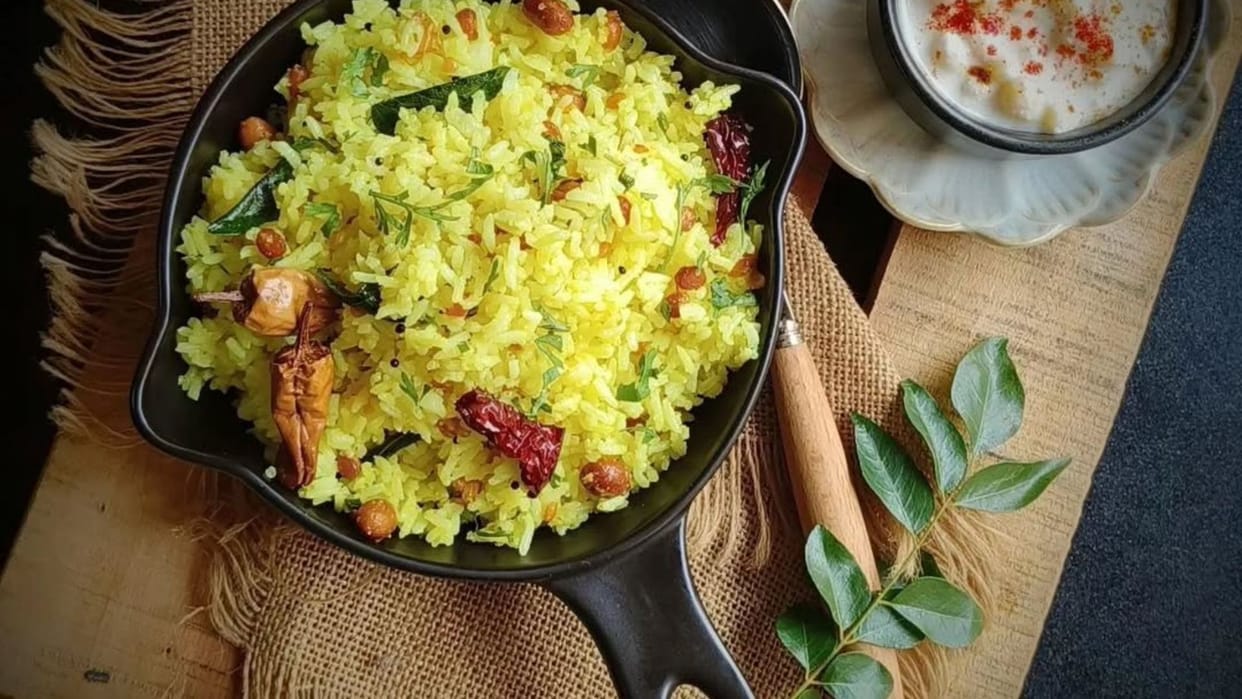 How to make restaurant style Lemon Rice at home Know easy tips Lemon RIce kaise banate hai