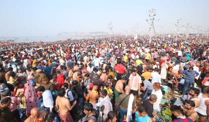 Mahakumbh 2025: Pressure continues on Sangam and Airavat Ghats, more than 1.25 crore people took a dip