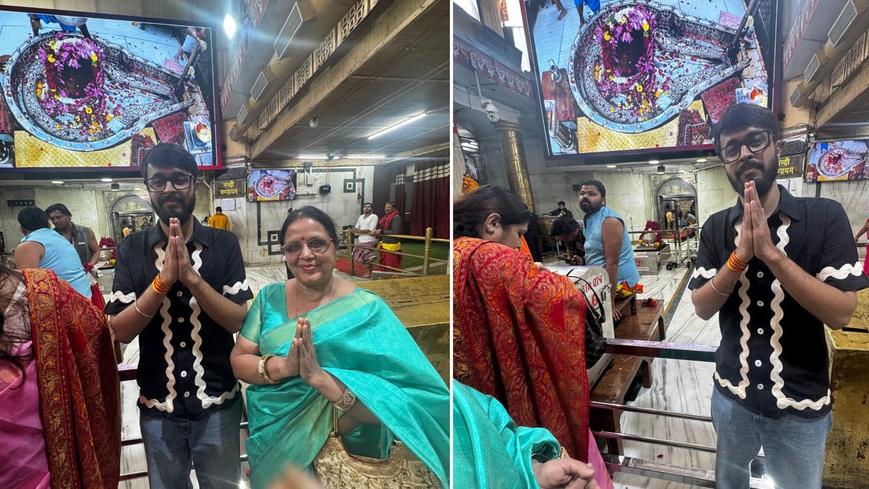 Ujjain: Webseries director Pratish Mehta, nominated for IIFA, reached the court of Mahakal.