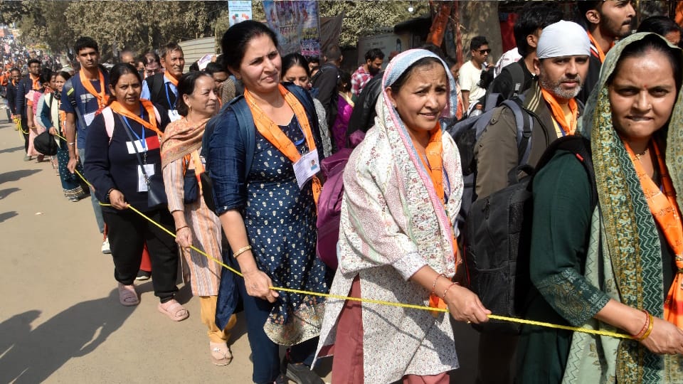 Maha Kumbh 2025 Third Amrit Snan tomorrow devotees 28 new strategic points on Sangam Ghat for Vasant Panchami