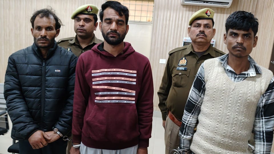 Mother had hatched a kidnapping by selling her son for Rs. 50,000 four arrested by moradabad police