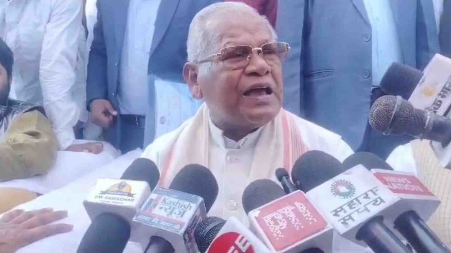 Bihar News: Jitan Ram Manjhi called Tejashwi Yadav ignorant for his statements on the budget