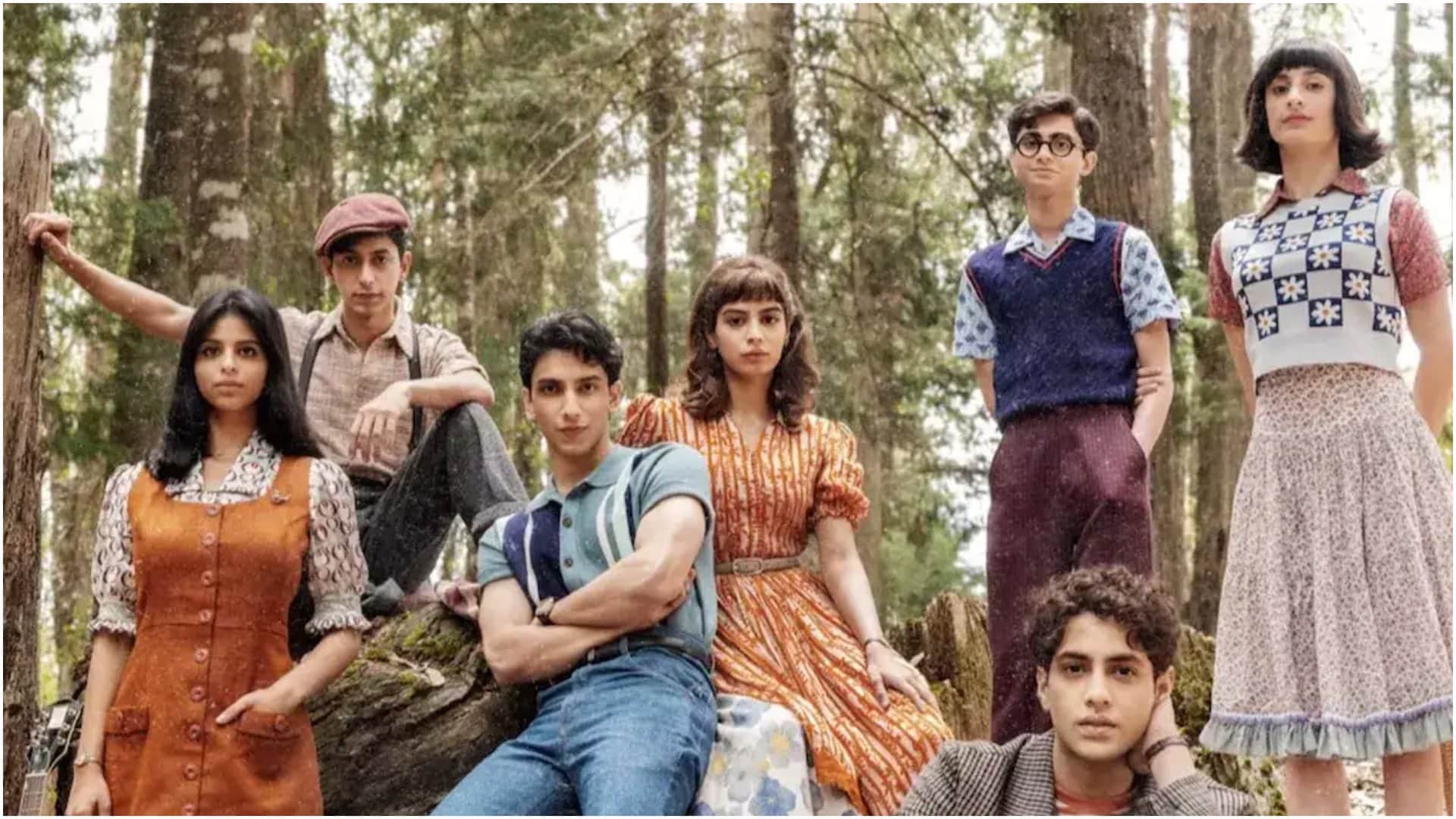 before shanaya kapoor rasha thadani amaan devgn khushi kapoor suhana khan ibrahim ali khan debut got attention