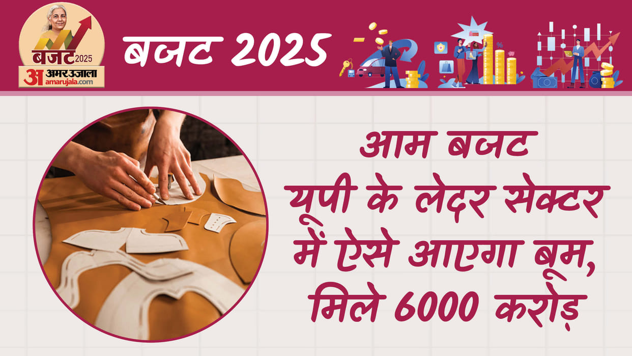 General Budget: The sadness of leather industry in UP ends, 25 lakh new employment opportunities;  New busines