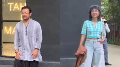 Loveyapa Special screening Aamir Khan Kiran Rao Ira khan Nupur Shikhare arrived to watch junaid khan film