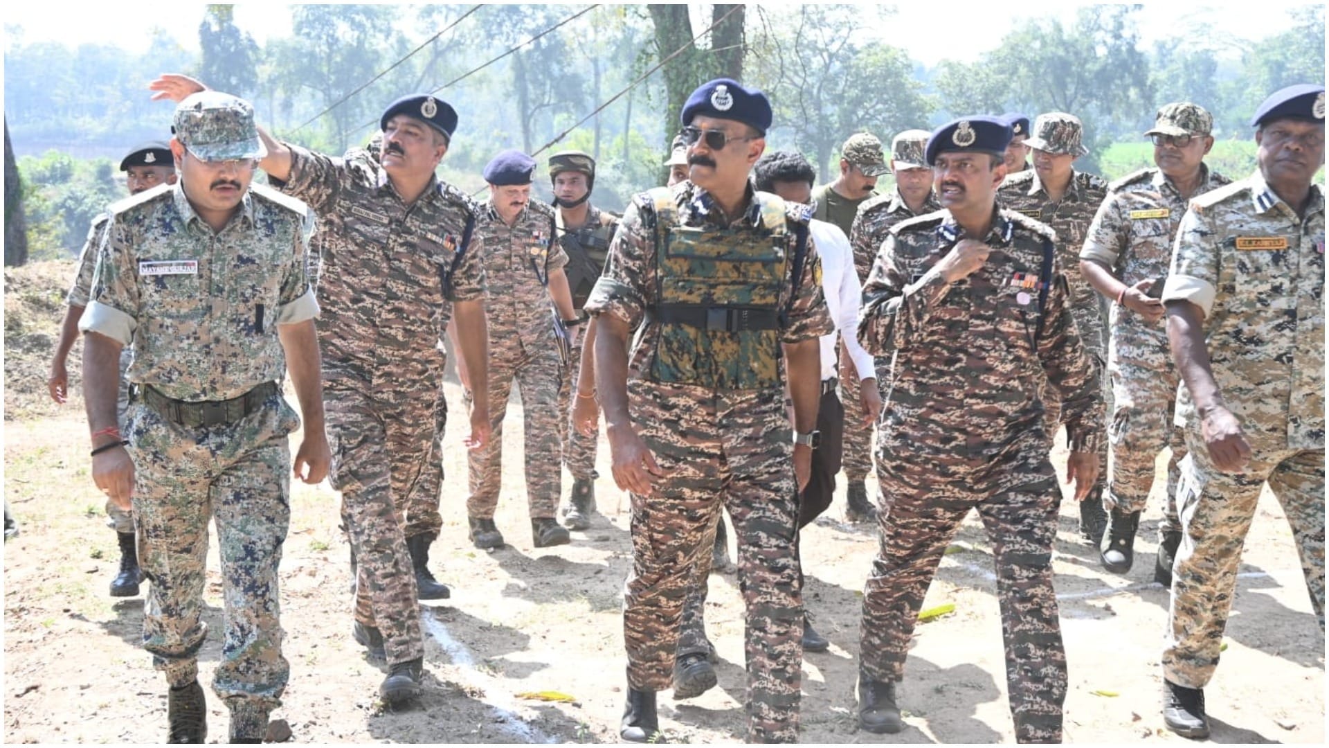CRPF DG spent night with soldiers at FOB in Naxal area listened to brave soldiers told some of his own stories