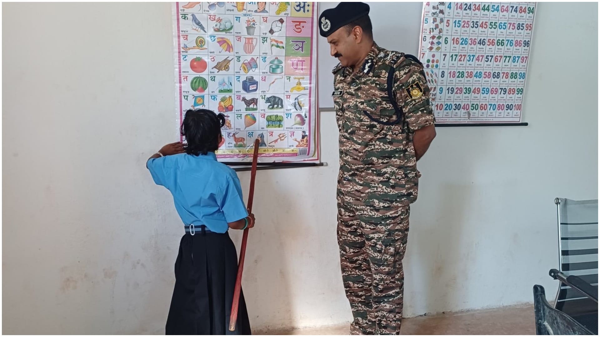 CRPF DG spent night with soldiers at FOB in Naxal area listened to brave soldiers told some of his own stories