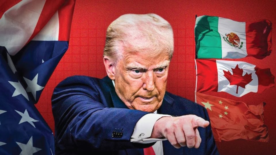 Tariff war America shows strict attitude to Canada-Mexico-China global trade takes a new turn