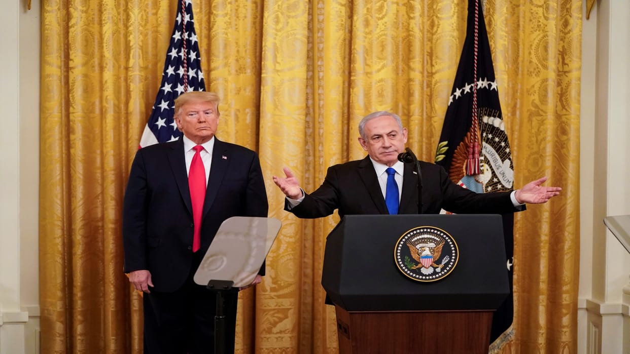 iran thinks donald trump is number one enemy wants to kill him claim israel pm benjamin netanyahu