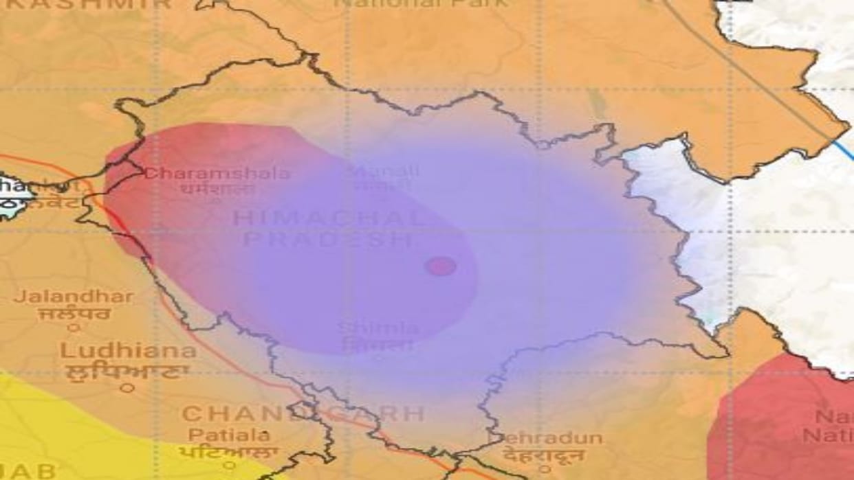 Earthquake tremors in Kullu district of Himachal, this was the intensity on Richter scale