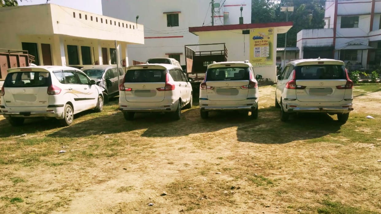 Making reel proved costly Students stunts increase followers four Ertiga vehicles seized in bhadohi