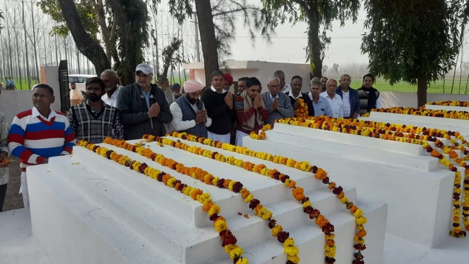 Anti-terrorism martyrdom day celebrated across haryana to commemorate martyrdom of IAS ML Verma