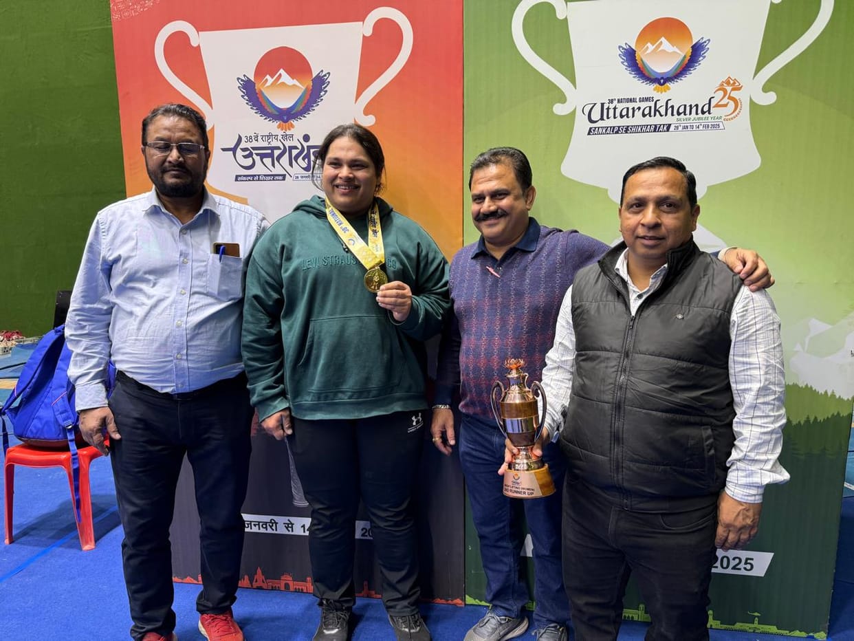 National Games 2025 Mehak Sharma From Punjab won gold by breaking its own last three records in weightlifting
