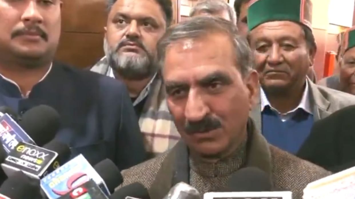 Himachal CM Sukhu said BJP legislative party does not listen to Jairam Thakur