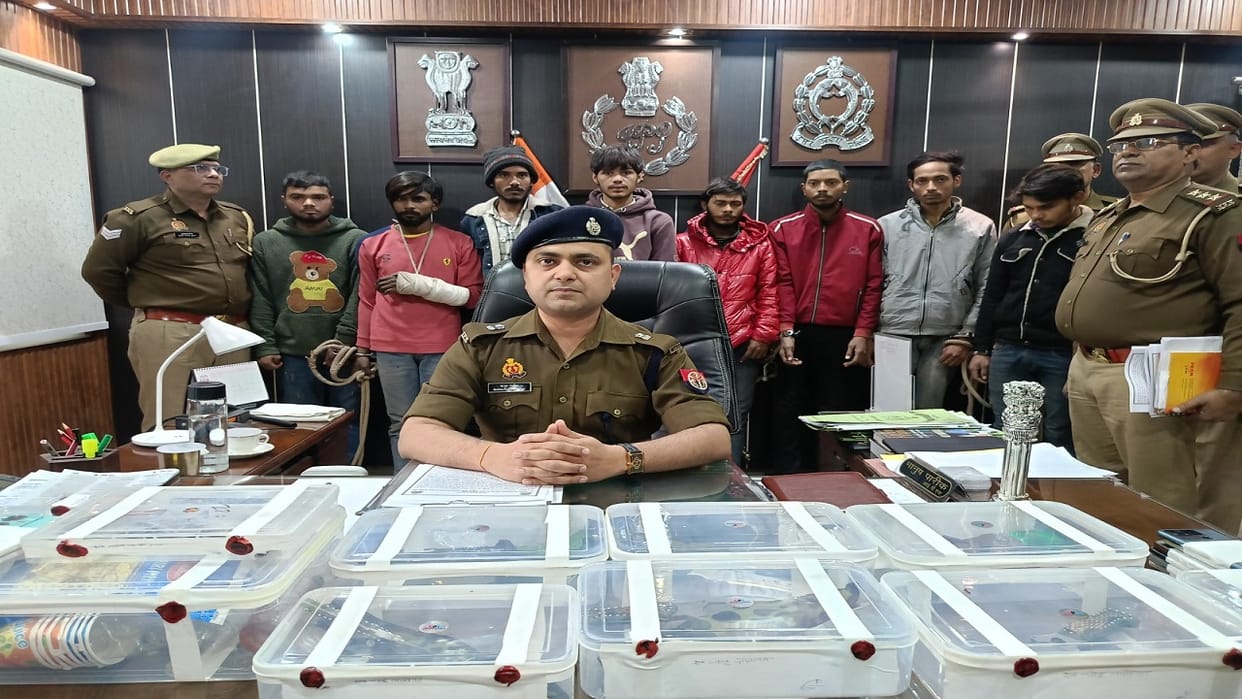 Encounter in Bareilly Eight vicious criminals of interstate gang arrested
